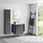 Duravit ME by Starck umywalka z szafką ineo4 z uchwytem i lustrem 2336633260+BE0265AN+BEA009MI - zdjęcie 2