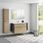 Duravit ME by Starck umywalka z szafką pod umywalkę ineo4 z uchwytem i szafką z lustrem 2336100000+BE0267OA+BEA003MI - zdjęcie 2