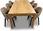 Wioleks Stół Z Krzesłami, Stół Rozkładany 180/90 + 50 Frez + 6 X Krzesło Glow - zdjęcie 11