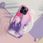 Partner Tele Leather Mag Cover Do Iphone 12 Pro Purple Splash - zdjęcie 10