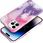 Partner Tele Leather Mag Cover Do Iphone 12 Pro Purple Splash - zdjęcie 11