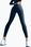 Casall Legginsy Treningowe Damskie Graphic High Waist Czarne 21568 - zdjęcie 5