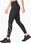 2Xu Legginsy Treningowe Damskie Force Mid Rise Compression Czarno Złote Wa5367B - zdjęcie 3