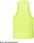 Jhk Tsualbch Sportowo Plażowy T Shirt Bez Rękawków Złoty Fluorescencyjny M - zdjęcie 3