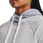Bluza damska Under Armour Rival Fleece CB Hoodie szara 1373031 014 - zdjęcie 4