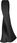 Present Time Figurka Abstract Art Bow Polyresin Black Pt3751Bk - zdjęcie 2