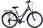 Rower Rower trekkingowy 28 Fuzlu Core Lady amor. 18" czarny/czerwony/biały - zdjęcie 1