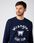 Wrangler Crew Sweat Męska Bluza Klasyczna Navy W6M8Hy114 - zdjęcie 3