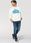 Wrangler Rick&Morty Crew Męska Bluza Klasyczna Nadruk Logo Off White W6R1Hn737 - zdjęcie 2