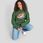 BLUZA Z KAPTUREM MĘSKA PUMA CHRISTMAS ZIELONA 67535209 - zdjęcie 2