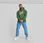 BLUZA Z KAPTUREM MĘSKA PUMA CHRISTMAS ZIELONA 67535209 - zdjęcie 7