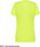 Jhk T Shirt Sportlady Damski Sportowy Dopasowany Do Sylwetki Dekoracyjne Przeszycia Przd Tył Rękawy 100% Złoty Fluorescencyjny L - zdjęcie 2