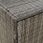Meble Szafka Ogrodowa Szara 100X55,5X80cm Rattan Pe - zdjęcie 2