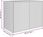 Meble Szafka Ogrodowa Czarna 100X55,5X80cm Rattan Pe - zdjęcie 4