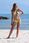 Kostium dwuczęściowy Kostium kąpielowy Model Fibi Limonka - Ewlon - zdjęcie 1