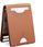 James Hawk Smart Wallet Black - Portfel w kolorze jasnobrązowym z gumką na banknoty - zdjęcie 4