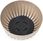 Donica Stripped Eco Coffee Espresso 30Xh16cm - zdjęcie 4