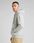 LEE HOODIE SEASONAL MĘSKA BLUZA KLASYCZNA Z KAPTUREM LOGO GREY MELE L84JRYMP - zdjęcie 2