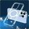 4Kom.Pl Etui Ochronne Na Telefon Flexair Hybrid Case Do Magsafe Samsung Galaxy S22 Ultra Clear - zdjęcie 3