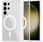 4Kom.Pl Etui Ochronne Na Telefon Flexair Hybrid Case Do Magsafe Samsung Galaxy S22 Ultra Clear - zdjęcie 2