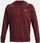 Bluza męska Under Armour Rival Fleece FZ Hoodie bordowa 1357111 690 - zdjęcie 5