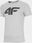 Koszulka męska 4F chłodny jasny szary melanż H4Z22 TSM353 27M - zdjęcie 5
