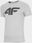 Koszulka męska 4F chłodny jasny szary melanż H4Z22 TSM353 27M - zdjęcie 4