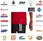 Adidas Koszulka Teamwear Męska Squadra 21 Polo Czerowna Gp6429 - zdjęcie 6