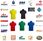 Adidas Koszulka Teamwear Męska Squadra 21 Polo Czerowna Gp6429 - zdjęcie 3