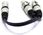 Adapter Rozdzielacz Wtyk Xlr- 2X Gniazdo Vitalco - zdjęcie 2