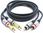 Kabel 2x Jack 6,3 Mono 2X Rca Vitalco MK50 1.5m - zdjęcie 2