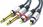 Kabel 2x Jack 6,3 Mono 2X Rca Vitalco MK50 1.5m - zdjęcie 4
