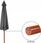 Parasol ogrodowy Parasol Drewniany Ø 330cm Duzy Ogrodowy - zdjęcie 2