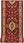 Turecki Chodnik Orient 6666a red szer. 60 cm - zdjęcie 6