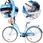 Rower Rower Miejski MalTrack Citybike Dreamer 1s Light Blue 28" + Koszyk - zdjęcie 5