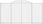 Vidaxl Kosze Gabionowe 3 Szt 300X30X140/160cm Galwanizowane Żelazo 3146558 - zdjęcie 2