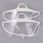 Omega Mini Face Shield Mask Przyłbica Clear Protec - zdjęcie 2