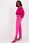 Spodnie Damskie Model DHJ-SP-13165.20 Fluo Pink - Italy Moda - zdjęcie 2