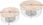 Invicta Interior Zestaw 2 Stolików Kawowych Naturalny Czarny 42896 4107 - zdjęcie 3