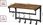 Songmics Półka Ścienna Na Ubrania Garderoba 40 Cm Loft - zdjęcie 3