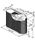 Okap Ciarko Design Mono White 60 CDP6003W - zdjęcie 3