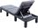 Keter Leżak Ogrodowy Daytona Deluxe Szary Grafit 2Szt. 31754 - zdjęcie 3