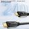 Usams Kabel Pleciony U82 Usb-C Na 1.2M 240W Pd 3.1 Fast Charging Czarny/Black Sj580Usb01 Us-Sj580 - zdjęcie 7