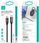 Usams Kabel Pleciony U82 Usb-C Na 1.2M 240W Pd 3.1 Fast Charging Czarny/Black Sj580Usb01 Us-Sj580 - zdjęcie 4