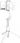Partner Tele 1-Osiowy Gimbal Selfie Stick Tripod Bluetooth - zdjęcie 2