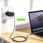 Ładowarka do telefonu 4Kom.Pl Ładowarka Sieciowa 3.6A 25W Fast Power Delivery Pd Usb C Type C Single Czarna - zdjęcie 10