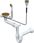 Zlewozmywak Quadron Zlewozmywak jednokomorowy 62*50*22 cm MORGAN 116 PURE CARBON z syfonem Push-2-Open w kolorze złotym z baterią MARGOT czarny/złoty/czarny wąż - zdjęcie 8