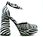 Buty na platformie zebra platformy 35 - zdjęcie 5