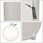 Kadax Osłonka Ceramiczna 13cm Szara - zdjęcie 4