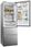 Lodówka Lodówka Haier HTW5618DNMG z zamrażalnikiem dolnym 185 cm Srebrna - zdjęcie 18